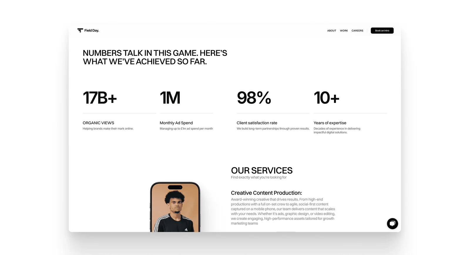 Field Day mobile layouts