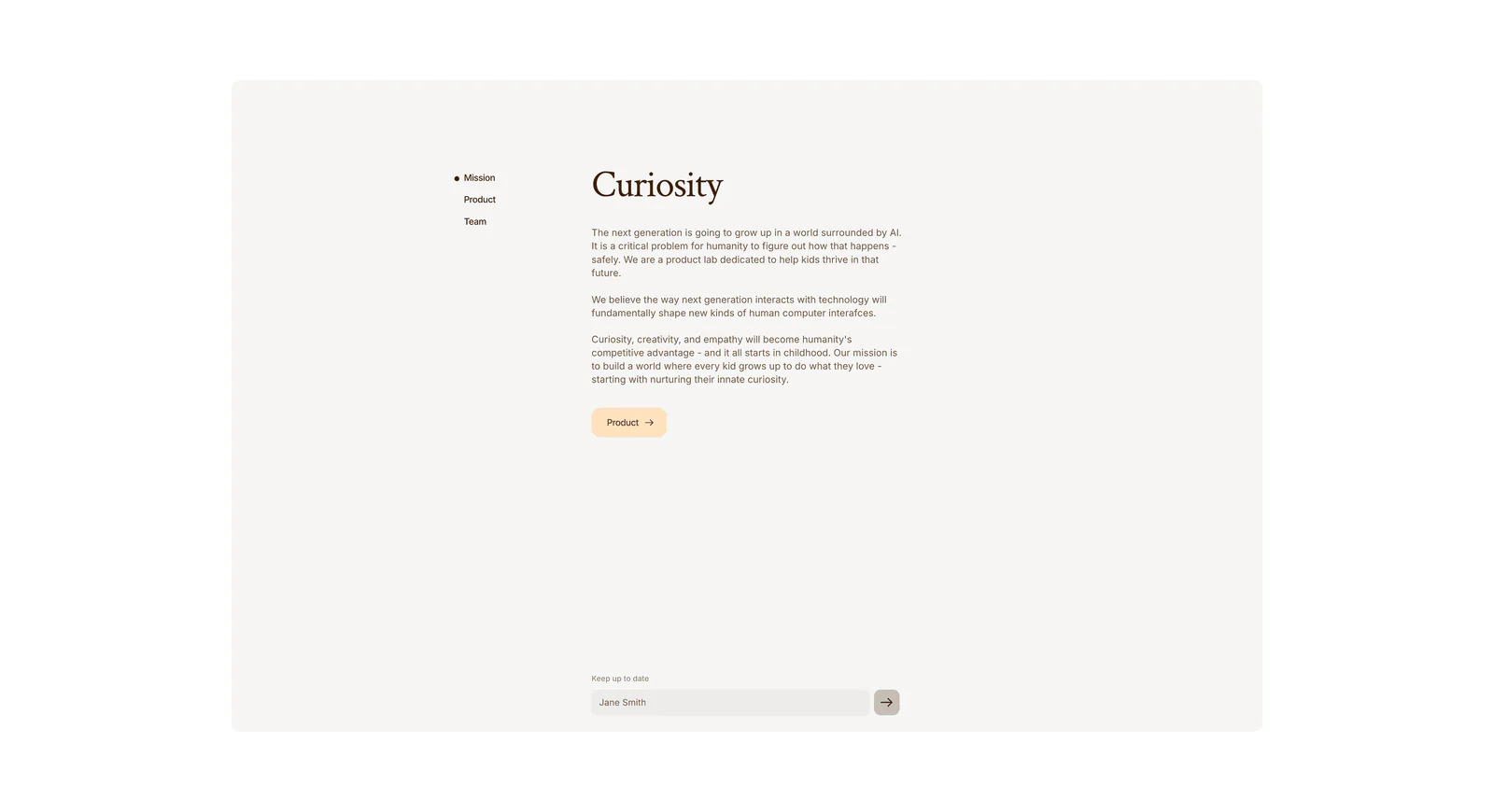 Outlier Humans signup experience