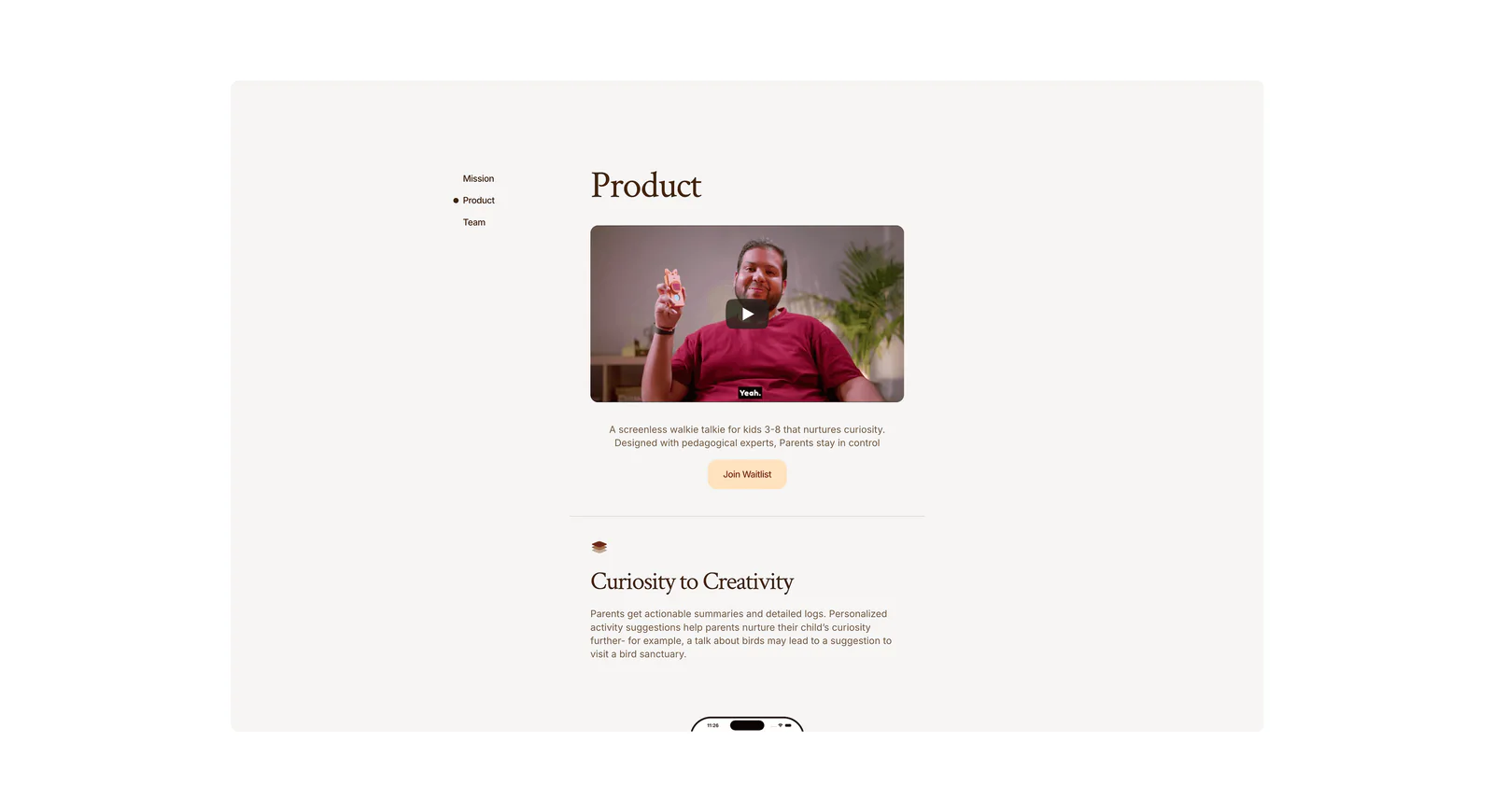 Outlier Humans product section