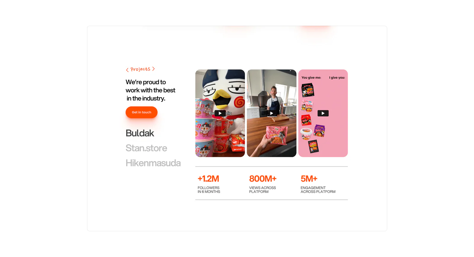 Shortscut website mobile views