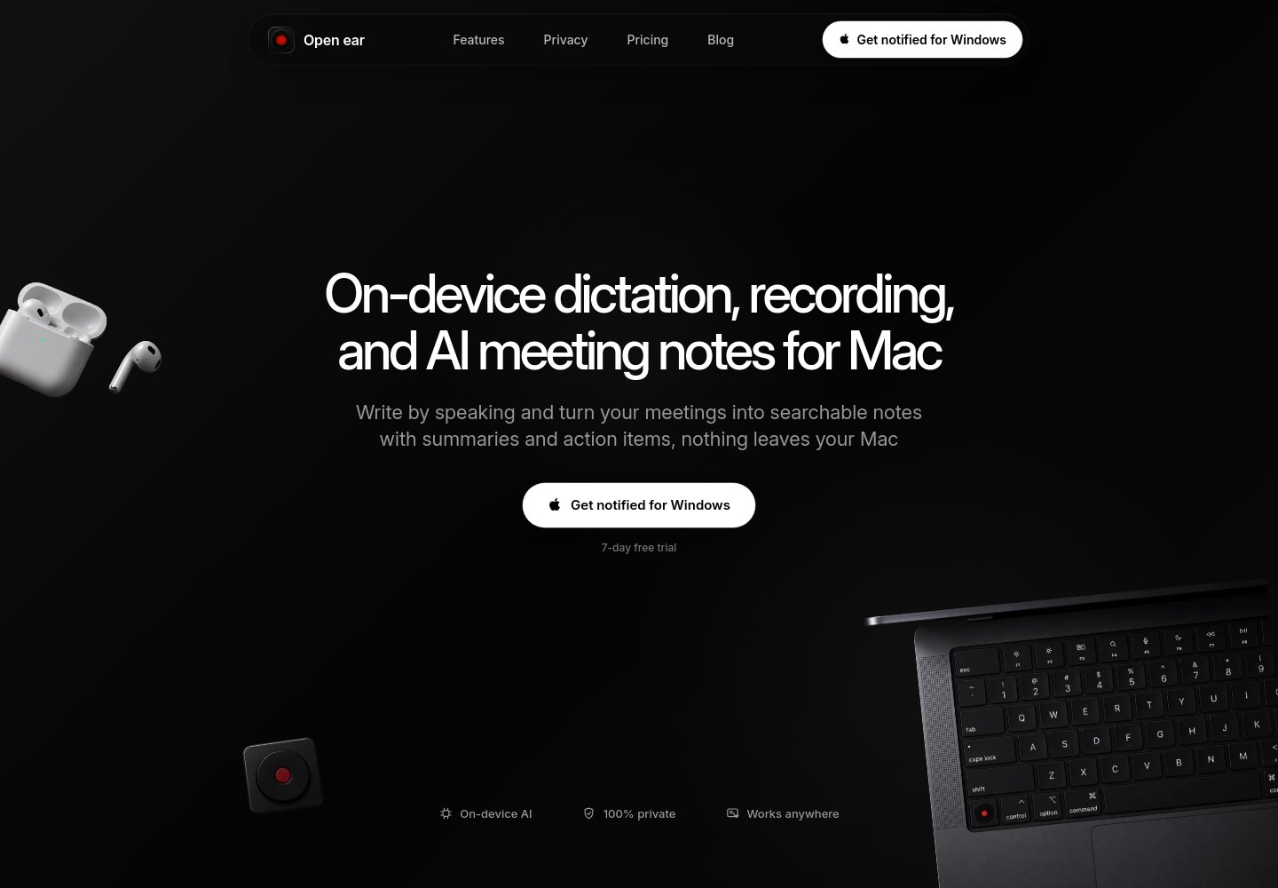 Preview of OpenEar